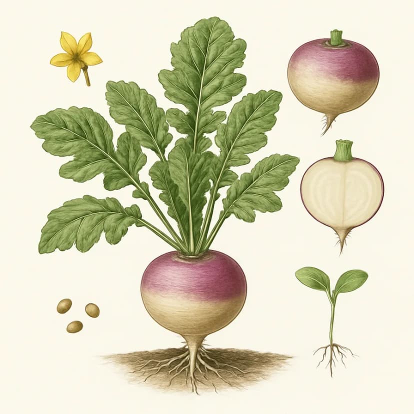 Purple Top White Globe